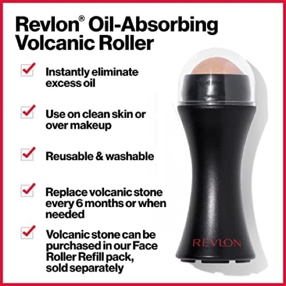 ⚜️Revlon Oil-Control On the Go Volcanic Stone Facial Roller! NWT! - Picture 3 of 7
